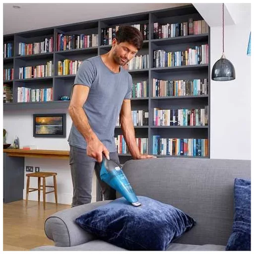 Black & Decker WDC215WA kézi porszívó Kék, Titán Porzsák nélküli