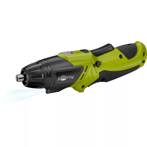 Goobay 71880 fúrógép 230 RPM Kulcsnélküli 570 g Fekete, Zöld