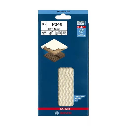 Bosch 2 608 900 749 csiszoló tartozék 10 db Csiszolóháló