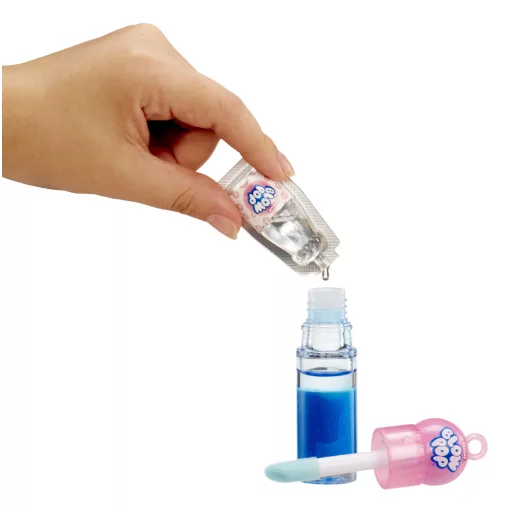 MGA Entertainment Yummiland Lip Gloss Doll- Licensed Sweets- Blue Raspberry Blow Pop