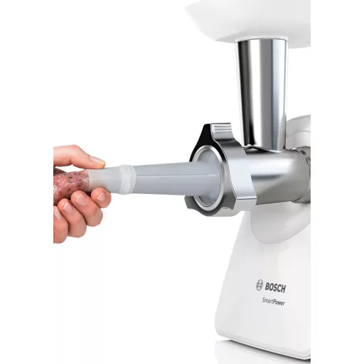 Bosch MFW2520W húsdaráló 1500 W Rozsdamentes acél, Fehér