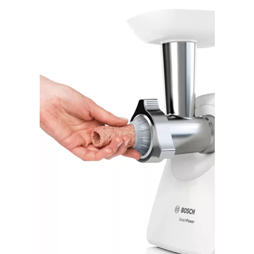 Bosch MFW2520W húsdaráló 1500 W Rozsdamentes acél, Fehér