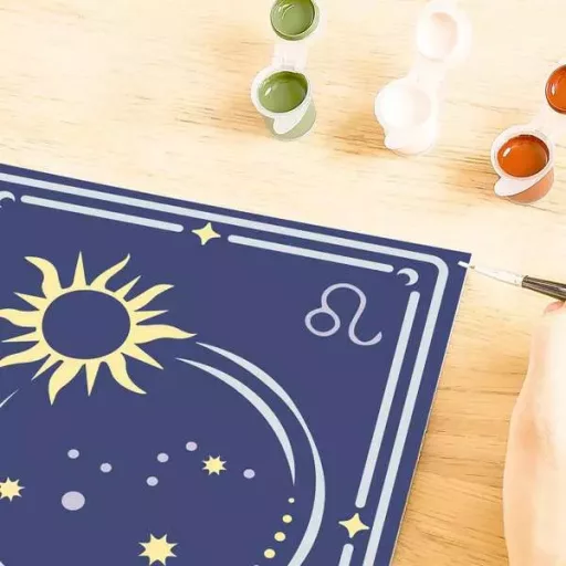 Ravensburger 23743 színező oldal és könyv Számok szerinti színező készlet