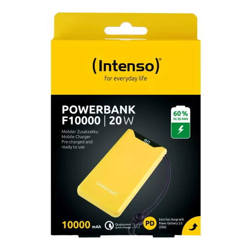 Intenso 7332039 külső akkumulátor Lítium-polimer (LiPo) 10000 mAh Sárga