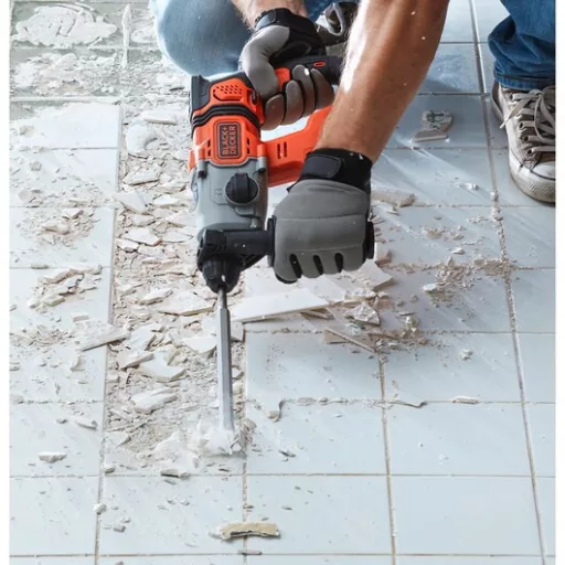 Black & Decker BCD900B-XJ fúrógép 1880 RPM SDS Plus Fekete, Narancssárga