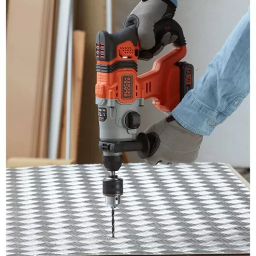 Black & Decker BCD900B-XJ fúrógép 1880 RPM SDS Plus Fekete, Narancssárga