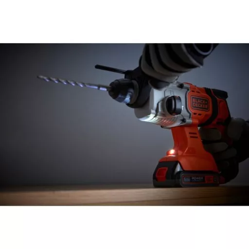 Black & Decker BCD900B-XJ fúrógép 1880 RPM SDS Plus Fekete, Narancssárga