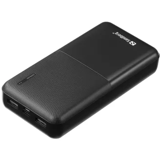   Sandberg 320-42 külső akkumulátor Lítium-polimer (LiPo) 20000 mAh Fekete