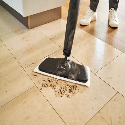 Vileda Steam XXL Plus Hordozható gőztisztító 0,4 L 1550 W Fekete