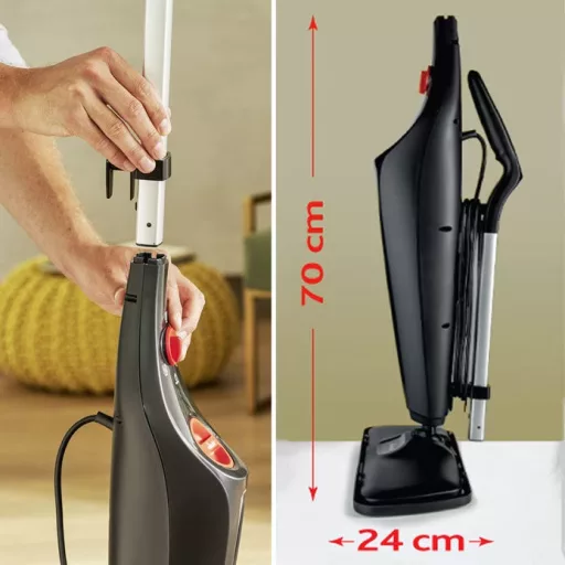 Vileda Steam XXL Plus Hordozható gőztisztító 0,4 L 1550 W Fekete