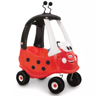   Little Tikes Cozy Coupe Ladybug Lábbal hajtható tolókaros autó