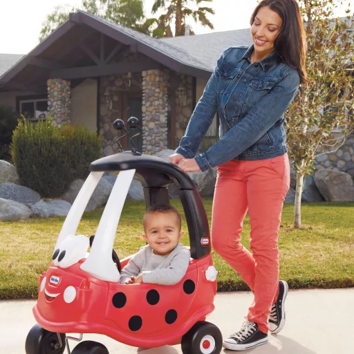 Little Tikes Cozy Coupe Ladybug Lábbal hajtható tolókaros autó