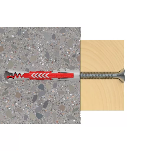 Fischer 545838 horgonycsavar és tipli 100 db Csavar és tipli készlet 30 mm