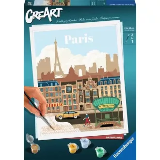   Ravensburger 23687 színező oldal és könyv Számok szerinti színező készlet