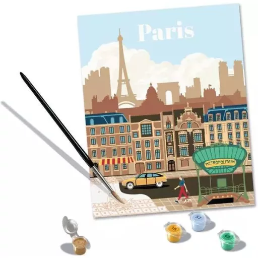Ravensburger 23687 színező oldal és könyv Számok szerinti színező készlet