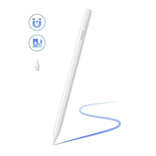 TPK Baseus Smooth Writing 2 Series Dual Charging Stylus aktív toll (Apple iPad), fehér