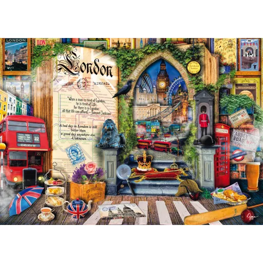 Schmidt Spiele 58606 kirakós játék 1000 db Város
