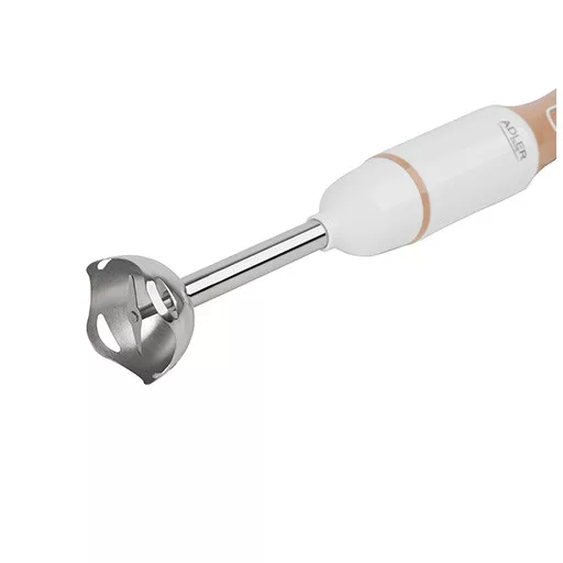 Adler AD 4616 turmixgép 0 L Merülő mixer 500 W Rozsdamentes acél, Fehér