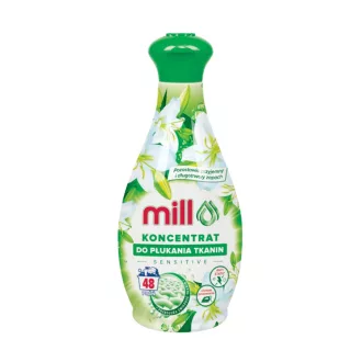 MILL Fabric softener concentrate SENSITIVE 1.3 l, 48 rinses