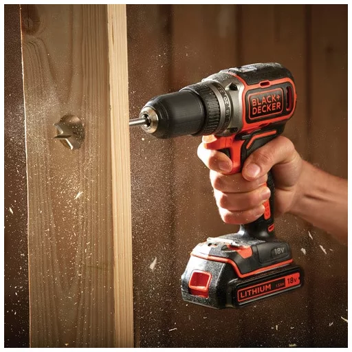 Black & Decker BL186K-QW motoros csavarhúzó és ütvecsavarozó 1650 RPM Fekete, Vörös