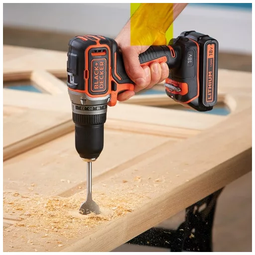 Black & Decker BL186K-QW motoros csavarhúzó és ütvecsavarozó 1650 RPM Fekete, Vörös