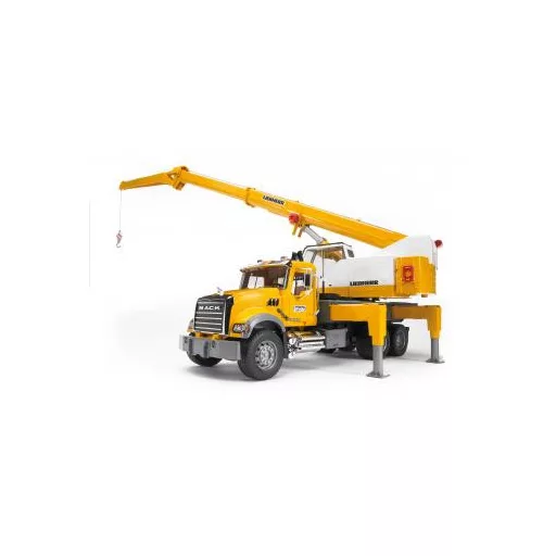 BRUDER MACK Granite Liebherr crane truck