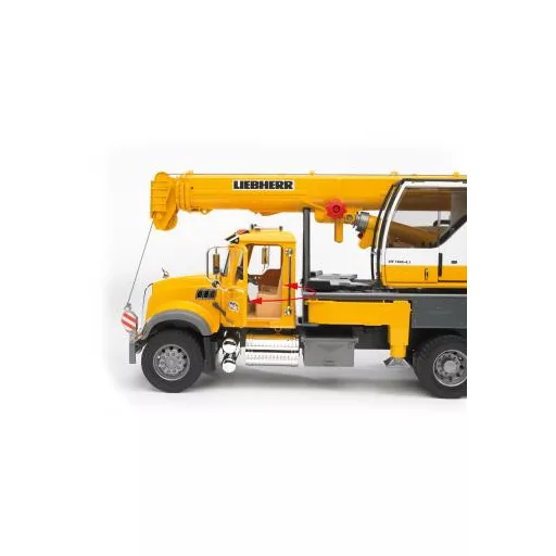 BRUDER MACK Granite Liebherr crane truck
