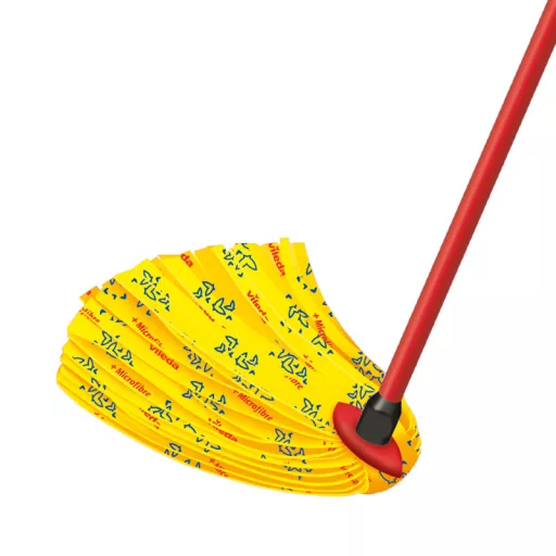 Vileda 4023103094192 felmosó tartozék Felmosófej Vörös, Sárga