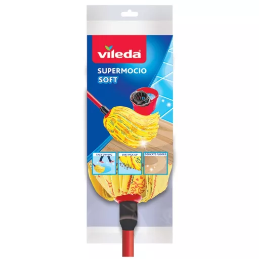 Vileda 4023103094192 felmosó tartozék Felmosófej Vörös, Sárga
