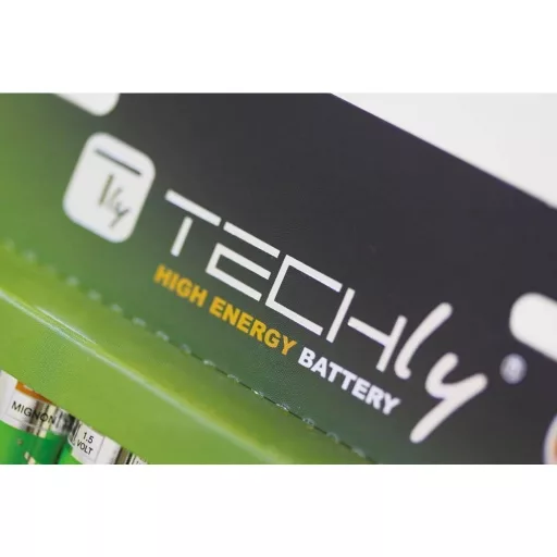 Techly LR03 AAA 1.5V Egyszer használatos elem Lúgos