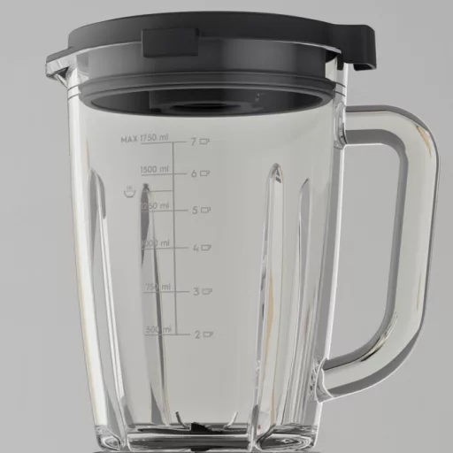 Electrolux E6TB1-6ST 1,75 L Asztali mixer 1400 W Fekete, Rozsdamentes acél, Átlátszó