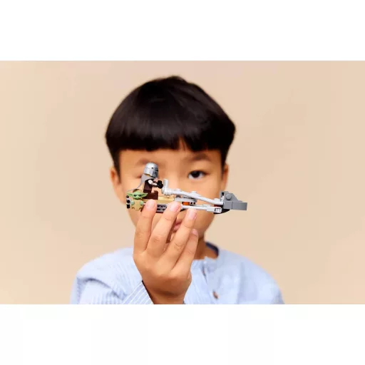 LEGO Star Wars 75436 Ścigacz Mandaloriana i Grogu