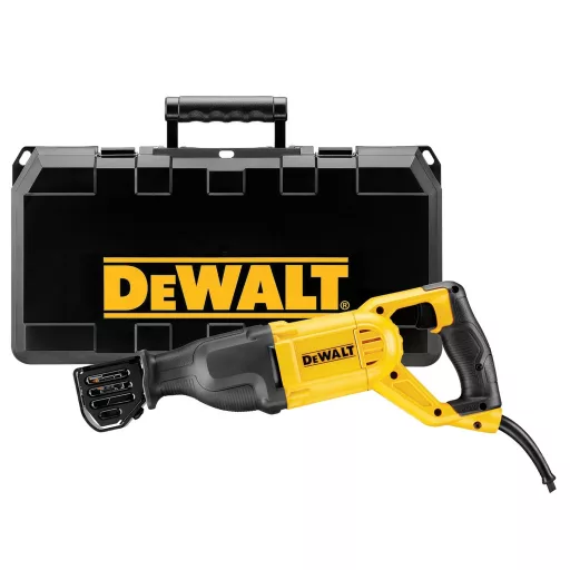 DeWALT DWE305PK-QS szablyafűrész 2800 spm 1100 W Fekete, Sárga
