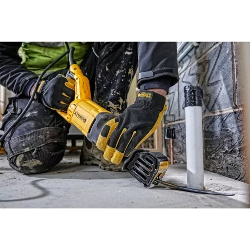 DeWALT DWE305PK-QS szablyafűrész 2800 spm 1100 W Fekete, Sárga