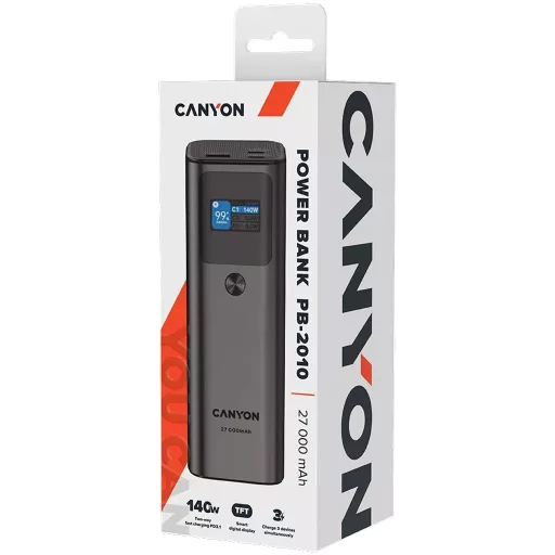 Canyon PB-2010 27000 mAh Sötétszürke