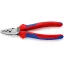 Knipex 97 72 180 krimpelő fogó Kombinált fogó Kék, Vörös, Ezüst