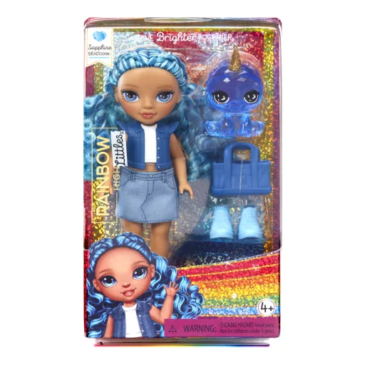 Rainbow High Littles Dolls- Sapphire (Blue)