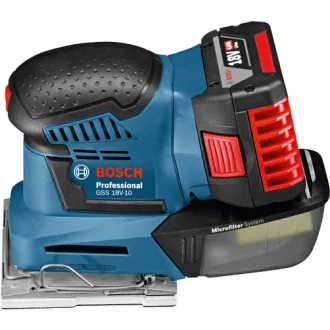 Bosch GSS 18V-10 hordozható csiszoló