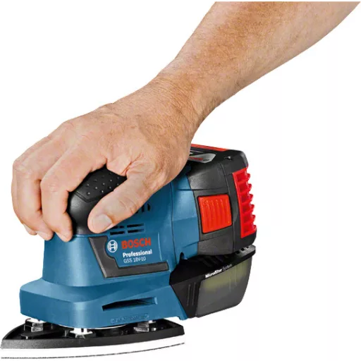 Bosch GSS 18V-10 hordozható csiszoló