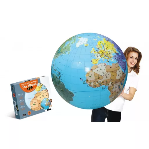 Ball Caly Globe 85 cm - World