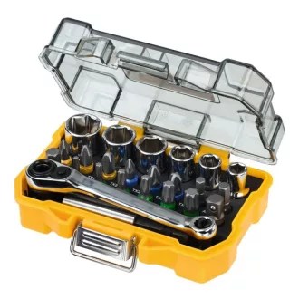 DeWALT DT71516-QZ dugókulcs Csőkulcs készlet 24 db