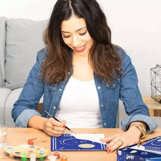 Ravensburger 23741 színező oldal és könyv Számok szerinti színező készlet
