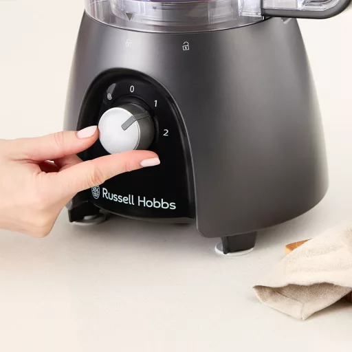 Russell Hobbs 27111-56 darálógép 600 W 2,3 L Fekete, Átlátszó