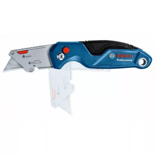 Bosch 1 600 A02 7M4 vágókés Kék, Rozsdamentes acél Összecsukható kés