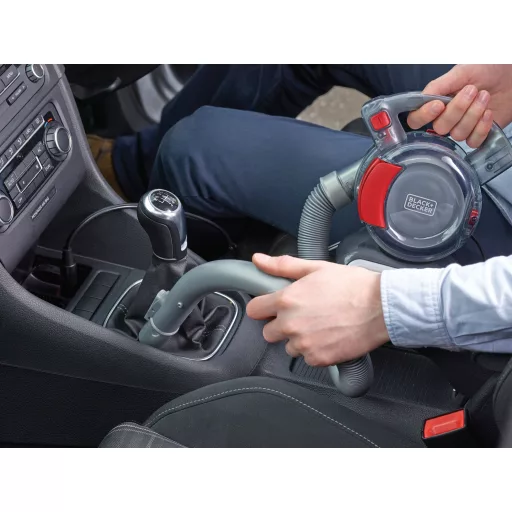 Black & Decker PD1200AV-XJ kézi porszívó Szürke, Narancssárga Porzsák nélküli