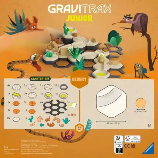 Ravensburger 24585 foglalkoztató/ügyességi játék és játékszer Üveggolyó pálya