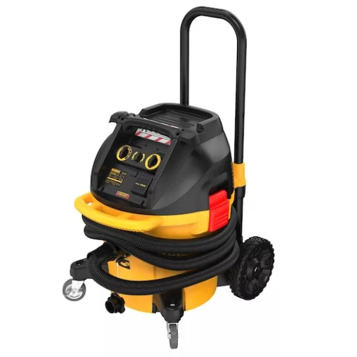 DeWALT DWV905H-QS porelszívó Sárga 38 L 1400 W