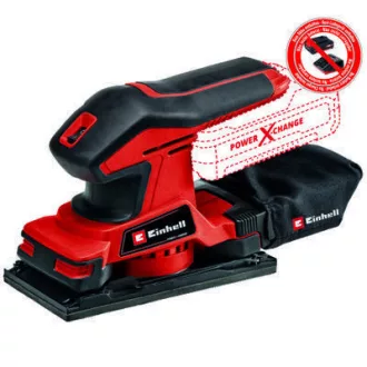  Einhell TC-OS 18/187 Li Solo Egyenes csiszoló Fekete, Vörös