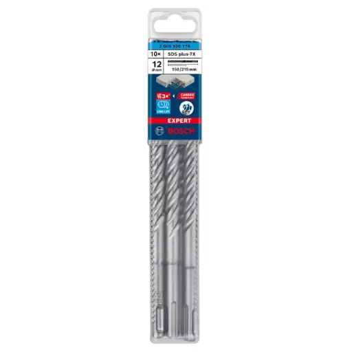 Bosch Expert SDS plus-7X Hammer drill bit 10 db