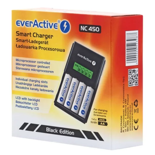 Everactive NC450B akkumulátor töltő Háztartási elem Váltakozó áram